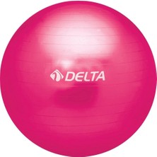 MUJGAN Delta 65 cm Dura-Strong Deluxe Pilates Topu,fuşya