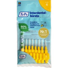 MUJGAN Tepe 0.7 mm - Sarı Diş Arayüz Fırçası (1x 8 Adet)
