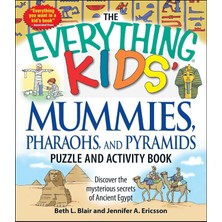 MUJGAN The Everything Kids' Mummies, Pharaohs, And Pyramids Puzzle And Activity Book: Discover The Mysterious Secrets Of Ancient Egypt