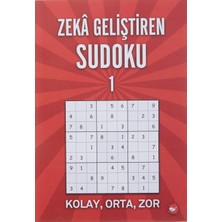 MUJGAN Zeka Geliştiren Sudoku - 1: Kolay, Orta, Zor