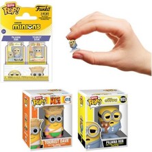 Funko Pop Minions Bittys 2-Pack Pajama Bob & Tourist Dave
