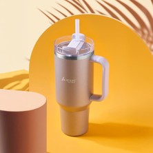 MUJGAN Aryıldız Protherm Flow Up Termos Gold 900 ml