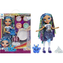 MUJGAN Mgae Rainbow High Skyler - Parıltılar ve Slime Serisi Bebeği