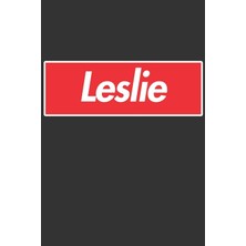 MUJGAN Leslie: Leslie Planner Calendar Notebook Journal, Personal Named Firstname Or Surname For Someone Called Leslie For Christmas Or Birthdays This Makes ... Personolised Custom Name Gift For Leslie