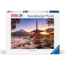 MUJGAN Ravensburger 1000 Parçalı Puzzle Japon Kiraz Ağacı