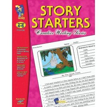 MUJGAN On The Mark OTM1865 Story Starters Grades 4-6