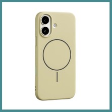 Bezos Joko iPhone 17 Uyumlu Jully Magsafe Kapak - Bej Mac