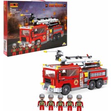 MUJGAN Blx Fire Rescue Itfaiye Aracı ve Yangın Söndürme Ekibi 21702
