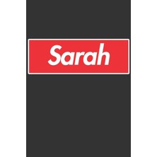 MUJGAN Sarah: Sarah Planner Calendar Notebook Journal, Personal Named Firstname Or Surname For Someone Called Sarah For Christmas Or Birthdays This Makes The Perfect Personolised Custom Name Gift For Sarah