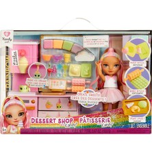 MUJGAN Mgae, Rainbow High Littles Kandy’nin Tatlı Dükkanı Seti, Rainbow High