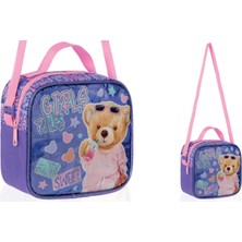MUJGAN Adel Kids Beslenme Çantası, Sweet Teddy, Pvc