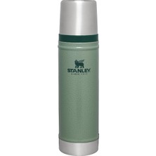 MUJGAN Stanley Classic Legendary Vakumlu Çelik Termos, Yeşil (Hammertone Green), 0.6 Litre