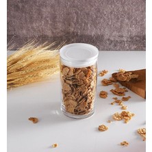 MUJGAN Pasabahce 43736B Breakfast 4'lü Kavanoz 730 cc Beyaz