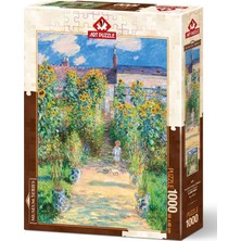 MUJGAN Art Puzzle Sanatçının Bahçesi, Claude Monet 1000 Parça Puzzle