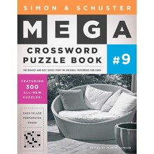 MUJGAN Simon & Schuster Mega Crossword Puzzle Book #9