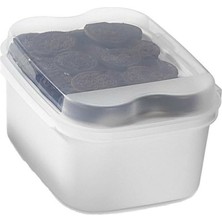 MUJGAN Vip Ahmet Masal Saklama Kabı, Beyaz 1600 ml