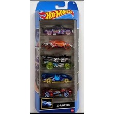 MUJGAN Mattel Hot Wheels Araba Seti 5 Li 1806 HTV41