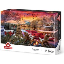 MUJGAN Art Puzzle Karavan Kampı 2000 Parça Puzzle
