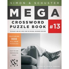 MUJGAN Simon & Schuster Mega Crossword Puzzle Book #13