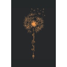 MUJGAN Tattoo Design Dandelion Just Dandelion Breathe Arrow Yoga: Puzzle Book - 100X Sudoku Medıum - Funny Dandelion Spring Tattoo Gift, Gift Idea - A5 (6x9) ... Note, Sketch, Planner, Brain Jogging, Logic