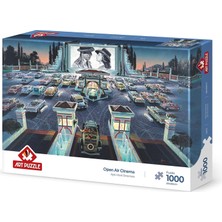 MUJGAN Art Puzzle Açık Hava Sineması 1000 Parça Puzzle