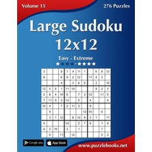 MUJGAN Large Sudoku 12X12 - Easy To Extreme - Volume 15 - 276 Puzzles