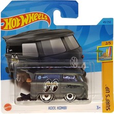 MUJGAN Hot Wheels - Kool Estate - Surf's Up 2/5 - HKK80 - Kısa Kart - Mooneyes - Vw Volkswagen - Gri - Mattel 2023