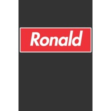 MUJGAN Ronald: Ronald Planner Calendar Notebook Journal, Personal Named Firstname Or Surname For Someone Called Ronald For Christmas Or Birthdays This Makes ... Personolised Custom Name Gift For Ronald