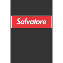 MUJGAN Salvatore: Salvatore Planner Calendar Notebook Journal, Personal Named Firstname Or Surname For Someone Called Salvatore For Christmas Or Birthdays ... Personolised Custom Name Gift For Salvatore
