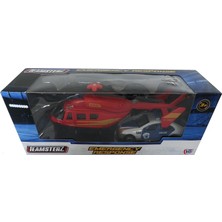 MUJGAN Teamsterz Ikili Kurtarma Araçları Helikopter/araba