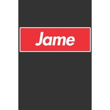 MUJGAN Jame: Jame Planner Calendar Notebook Journal, Personal Named Firstname Or Surname For Someone Called Jame For Christmas Or Birthdays This Makes The Perfect Personolised Custom Name Gift For Jame