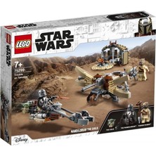 MUJGAN LEGO Star Wars The Mandalorian Tatooine’de Bela 75299 Çocuklar Için The Child Figürünü Içeren Muhteşem Bir Yapım Oyuncağı (277 Parça)