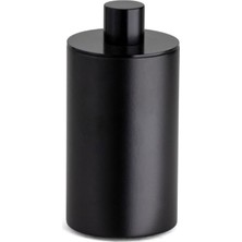MUJGAN System Tezgah Üstü Mat Siyah Pamukluk 122X60X60 mm