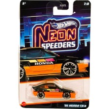 MUJGAN Hot Wheels Neon Yarışçılar 85 Honda Cr-X HLH72 - JKX99