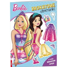 MUJGAN Barbie Dreamtopia Brokatowe Ubieranki