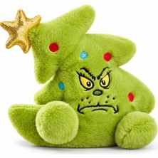 Yeşil Yılbaşı Ağacı Grinch Yüzlü Peluş Süs 13 cm - Yılbaşı Hediyesi & Dekoratif Peluş⁠