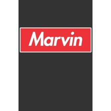 MUJGAN Marvin: Marvin Planner Calendar Notebook Journal, Personal Named Firstname Or Surname For Someone Called Marvin For Christmas Or Birthdays This Makes ... Personolised Custom Name Gift For Marvin