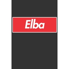 MUJGAN Elba: Elba Planner Calendar Notebook Journal, Personal Named Firstname Or Surname For Someone Called Elba For Christmas Or Birthdays This Makes The Perfect Personolised Custom Name Gift For Elba