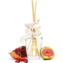 MUJGAN 130 ml Seramik Taş Bambu Çubuklu Incir-Nar Oda Kokusu