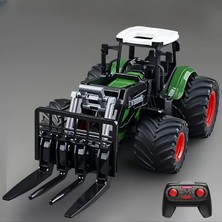 MUJGAN Oyuncak 2.4ghz Uzaktan Kumandalı 1:24 Ölçek Şarjlı Rc Traktör Forklift Aparatlı - Oyuncak Kepçe Traktör (Forklift Aparatlı)