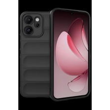 Urfakent Oppo Reno 14F Uyumlu Optimum Silikon - Siyah