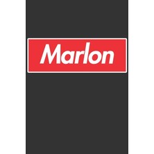 MUJGAN Marlon: Marlon Planner Calendar Notebook Journal, Personal Named Firstname Or Surname For Someone Called Marlon For Christmas Or Birthdays This Makes ... Personolised Custom Name Gift For Marlon