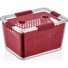 MUJGAN Selka Home 7 Lt Lavin Saklama Kabı Bordo