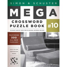 MUJGAN Simon & Schuster Mega Crossword Puzzle Book #10