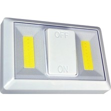 MUJGAN Ht-71 Mıknatıslı Pilli Kablosuz Anahtarlı LED Lamba