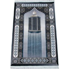 MUJGAN Makamı Ibrahim Desenli Halı Tipi Dokuma Seccade