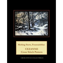 MUJGAN Melting Snow, Fountainblue: Cezanne Cross Stitch Pattern