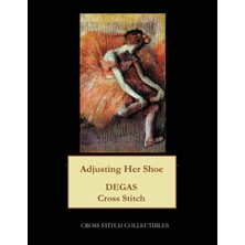 MUJGAN Adjusting Her Shoe: Degas Cross Stitch Pattern