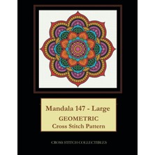 MUJGAN Independently Published Mandala 147 - Large: Geometric Cross Stitch Pattern