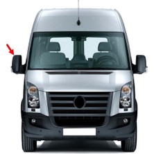 MUJGAN Sağ Dikiz Aynası Camı Üst Büyük Isıtmalı 2E0857588A Vw Crafter ile Uyumlu 2006-2016